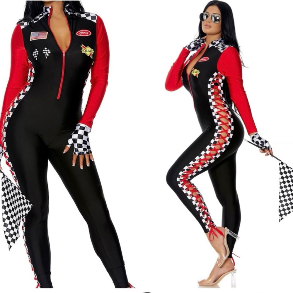 NEW Shift Gears Sexy Racer Costume